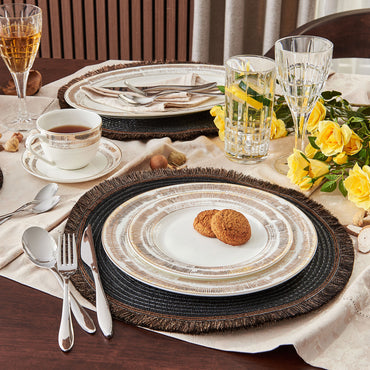 CELINE Set veselă, porțelan, 32 piese