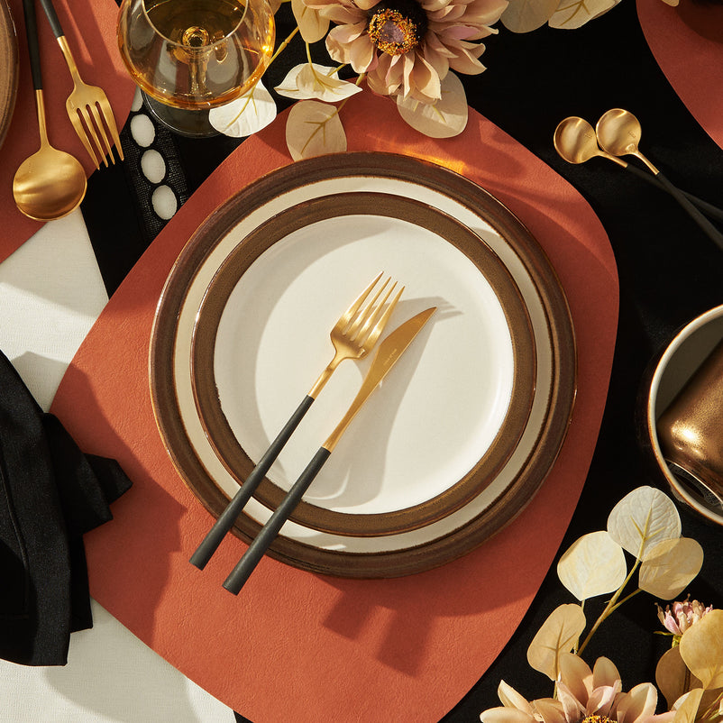 GLAM Farfurie aperitiv, porțelan, D.21cm