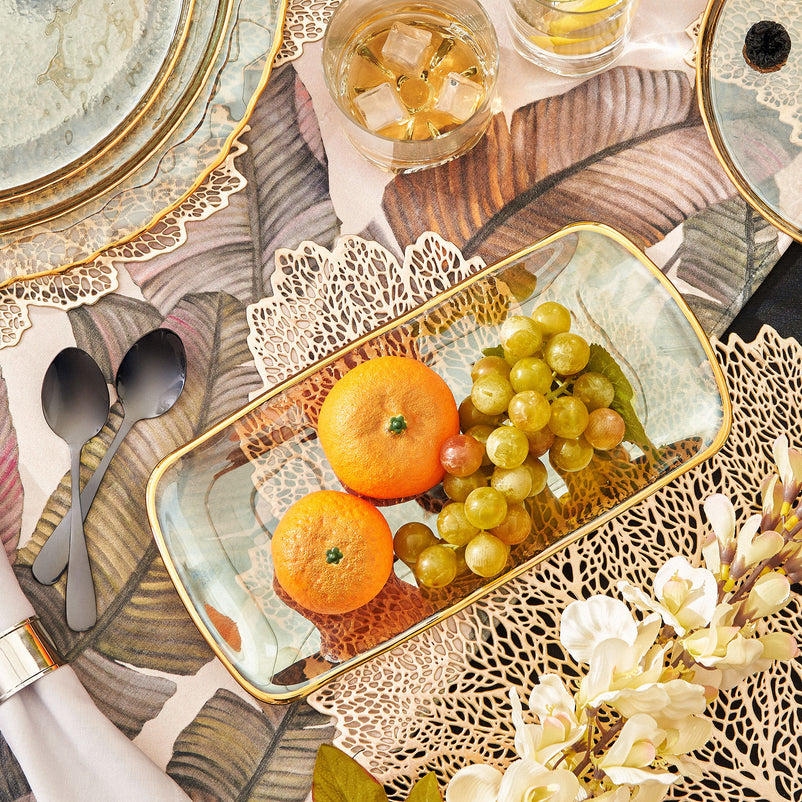 STEEP Platou, sticlă, L.28cm