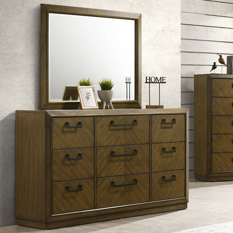 WINKLER Comodă 9 sertare