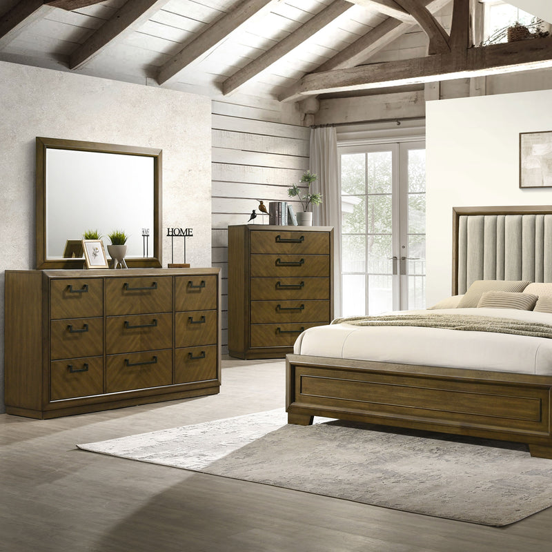 WINKLER Comodă 9 sertare