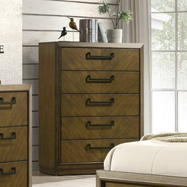 WINKLER Comodă 5 sertare