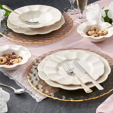 ARI Platou, sticlă, D.32cm