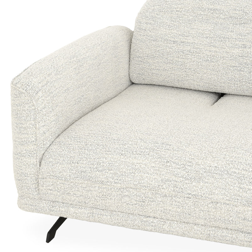 TAMWORTH Canapea 2 locuri, mecanism spătar și tetiere, stofă