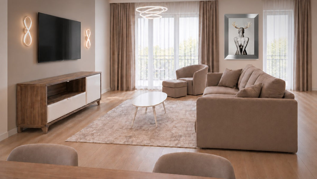 Pachet amenajare 2 cam., 54,63 m2, modern