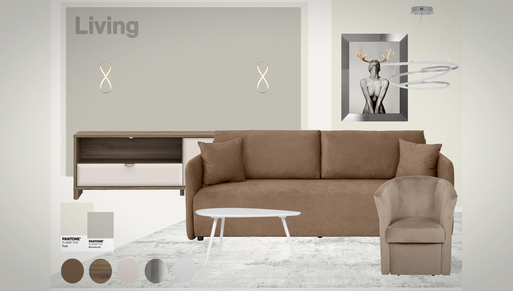 Pachet amenajare 2 cam., 54,63 m2, modern