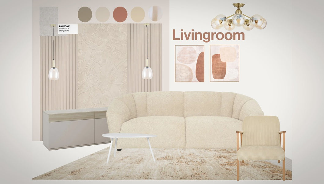 Pachet amenajare 3 cam. | 71,3 m² | Organic Modern