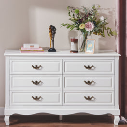 CASIAN Comodă 6 sertare