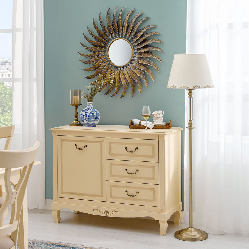 ARTESIA Tavă servire cu mânere, ratan, L.35.5cm