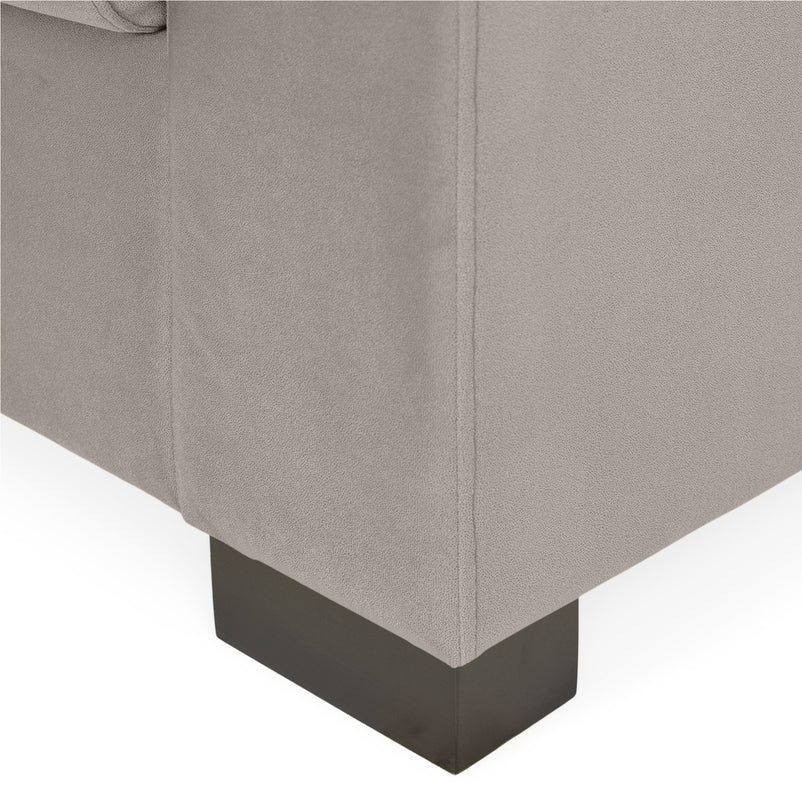 LYON Canapea 3 locuri extensibilă, stofă