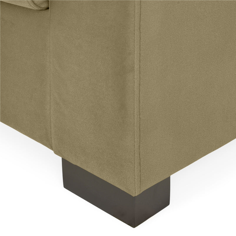 LYON Canapea 3 locuri extensibilă, stofă