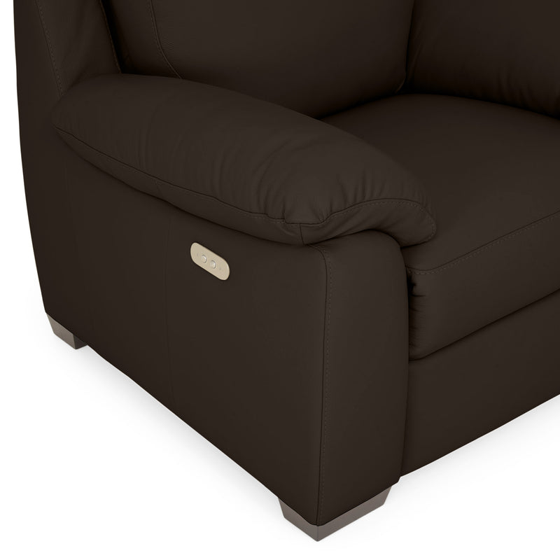 TORRENS Fotoliu cu recliner electric, piele