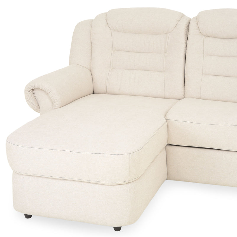 VELTEN Colțar extensibil, șezlong stânga/dreapta, stofă