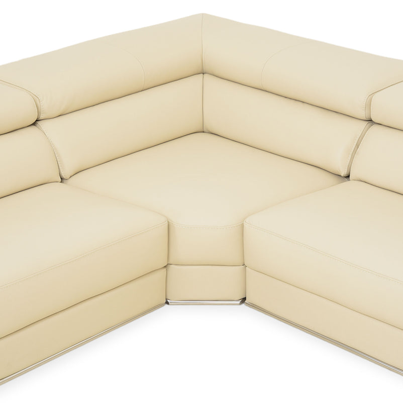 MILANO Ansamblu colțar cu șezlong stânga/dreapta, piele