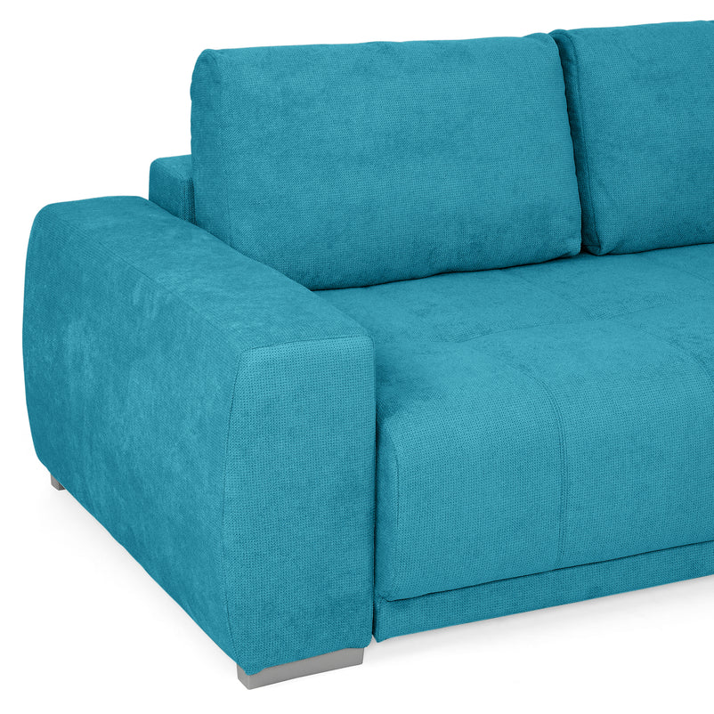 MONZA Colțar extensibil, șezlong stânga/dreapta, stofă