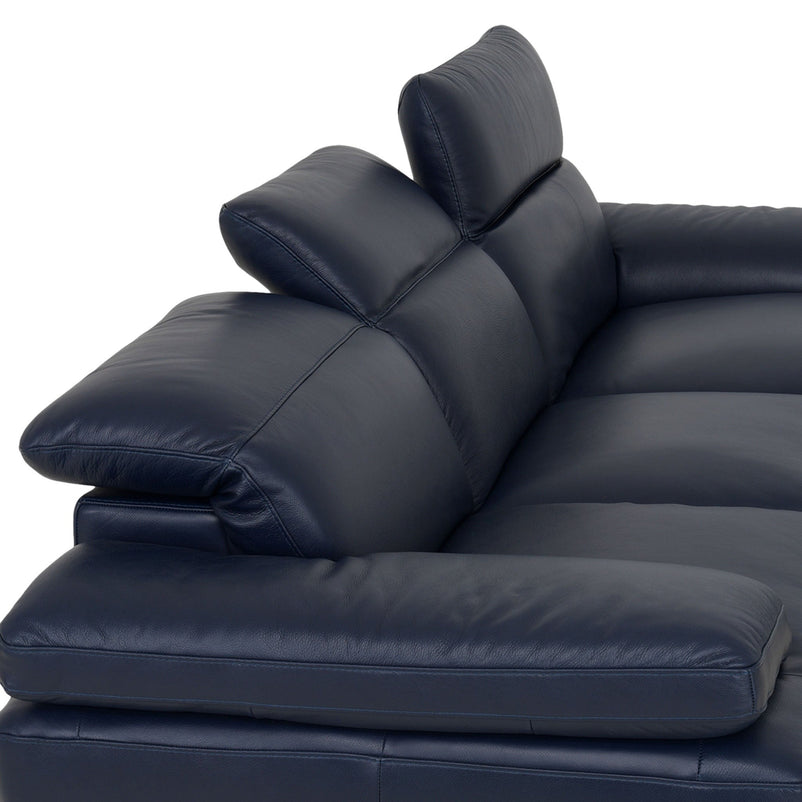 NATUZZI EDITIONS BLISS Colțar șezlong stânga/dreapta, mecanism brațe și tetiere, piele