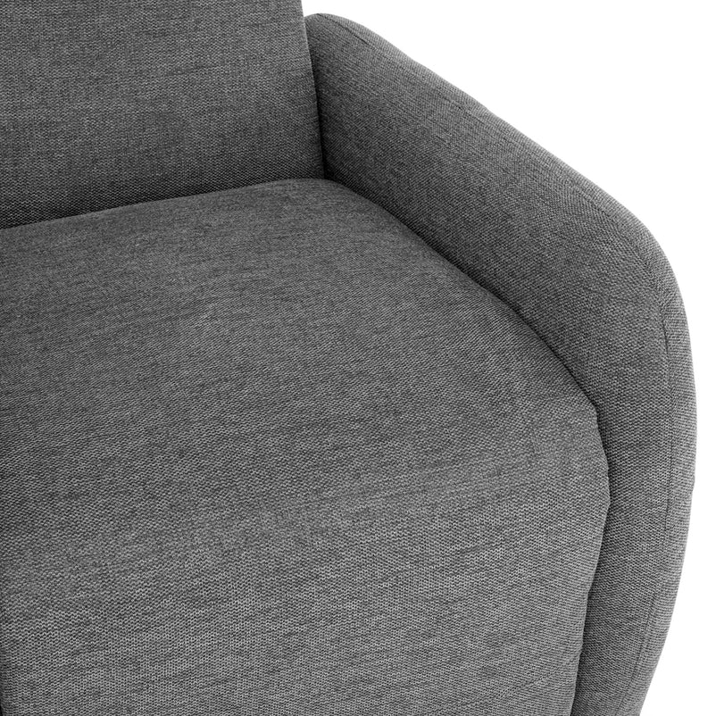 SAN ANTONIO Fotoliu cu recliner manual, stofă