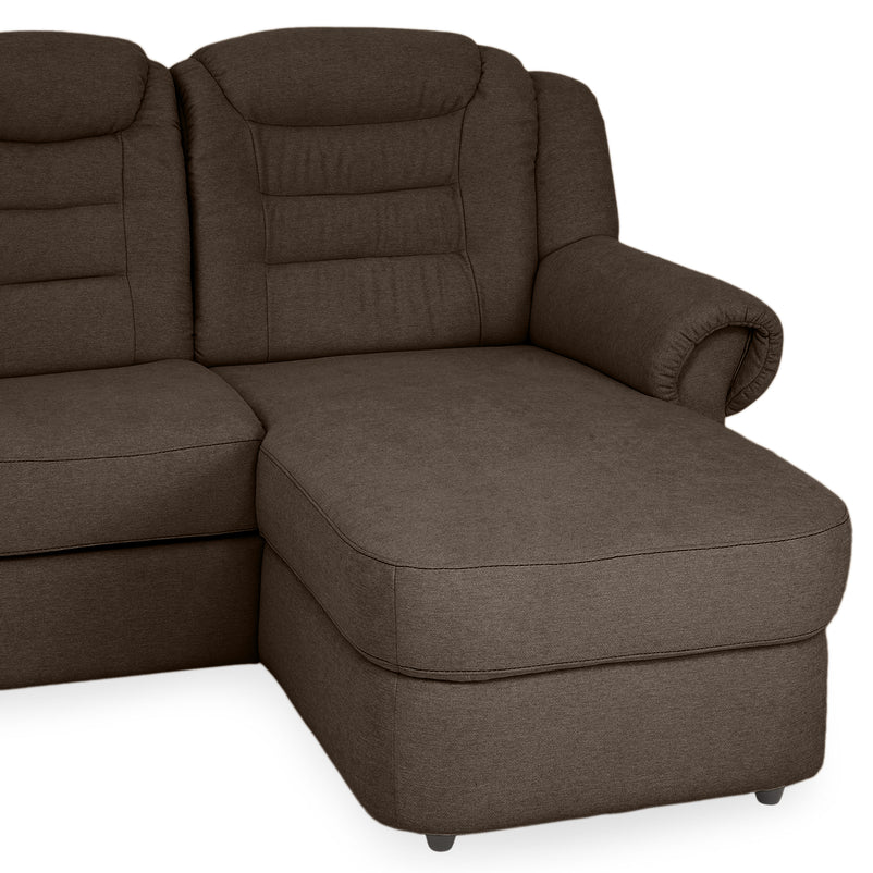 VELTEN Colțar extensibil, șezlong stânga/dreapta, stofă