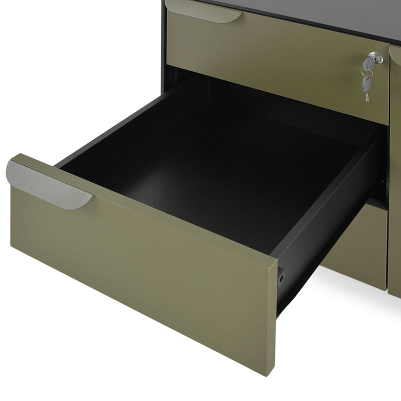 FIL ROUGE Casetieră, 3 sertare, 1 ușă