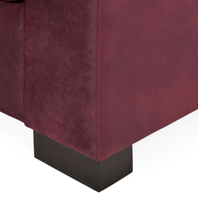 LYON Canapea 3 locuri extensibilă, stofă