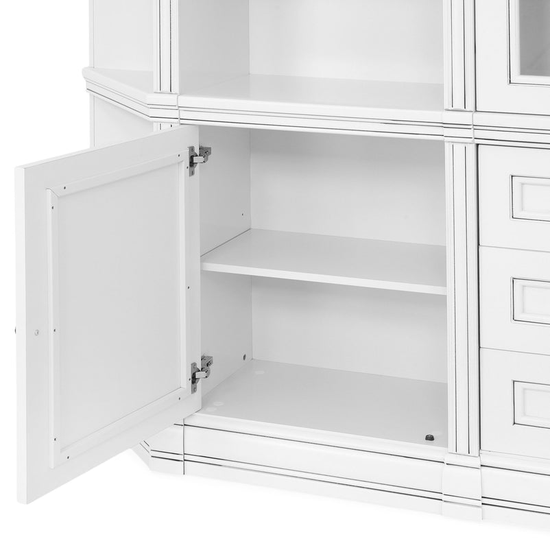 JAZZ Ansamblu living cu etajere laterale dreapta/stânga