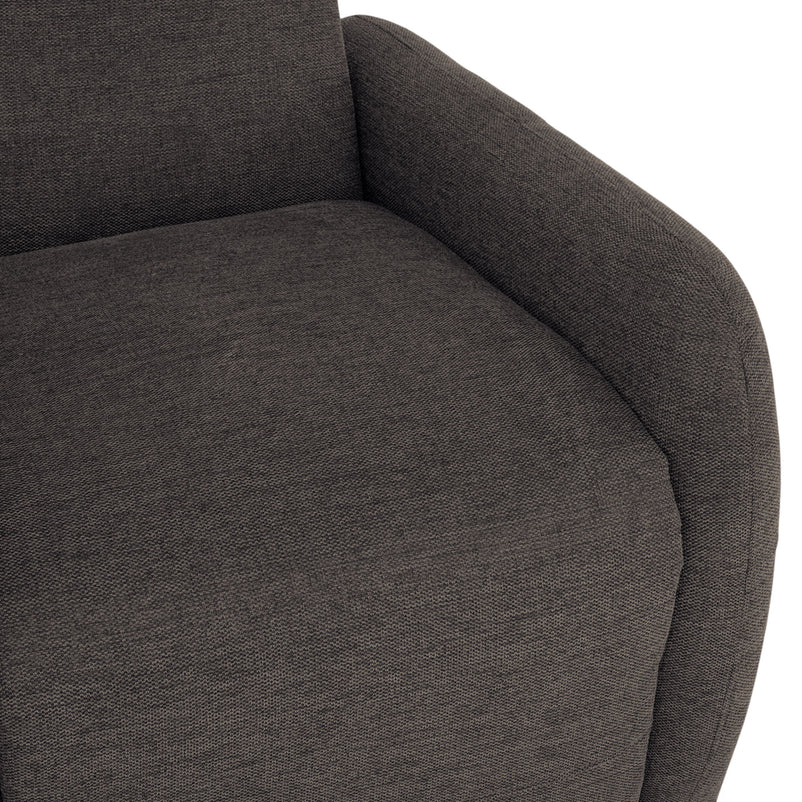 SAN ANTONIO Fotoliu cu recliner manual, stofă