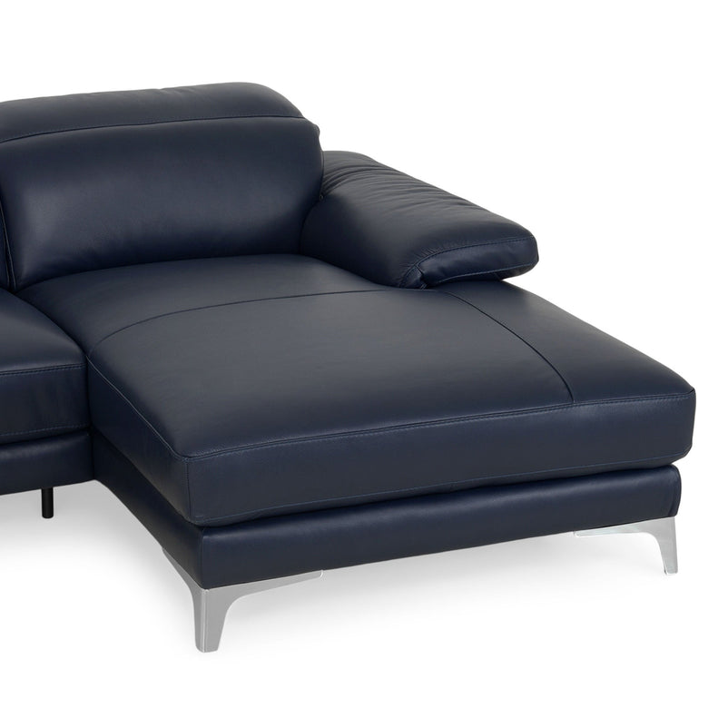NATUZZI EDITIONS BLISS Colțar șezlong stânga/dreapta, mecanism brațe și tetiere, piele