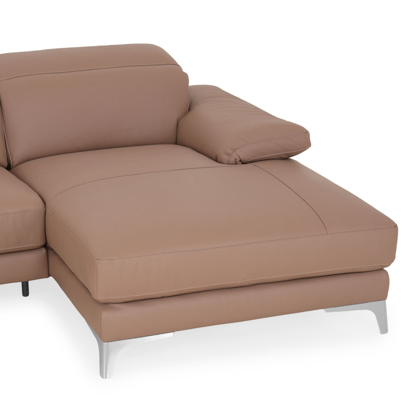 NATUZZI EDITIONS BLISS Colțar șezlong stânga/dreapta, mecanism brațe și tetiere, piele