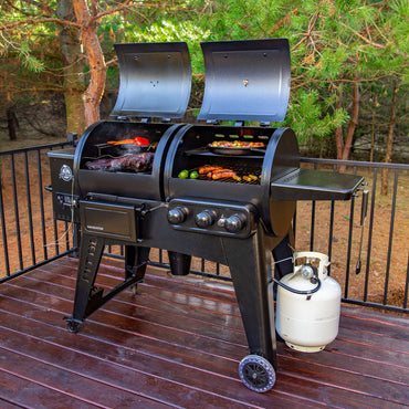 PIT BOSS Grătar gaz și peleți