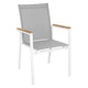 ESSENCE/SOHO Set mobilier terasă/grădină, 6 scaune și masă extensibilă