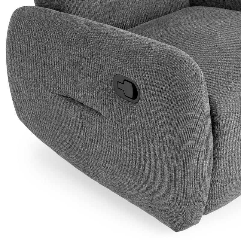 SAN ANTONIO Fotoliu cu recliner manual, stofă