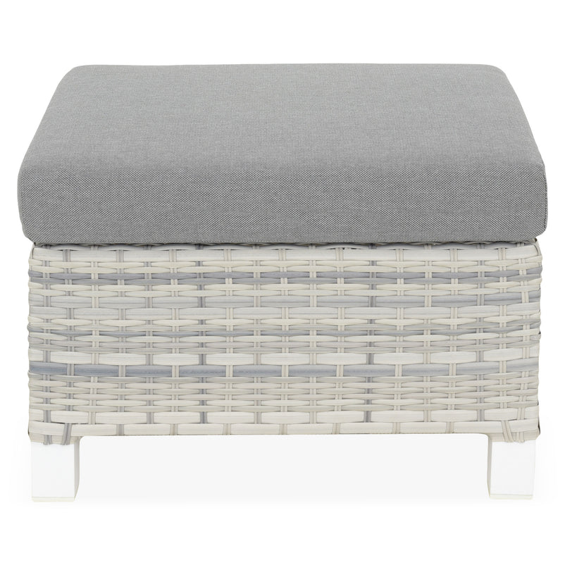 BAKU Set mobilier terasă/grădină, 2 fotolii, canapea, taburet și masă