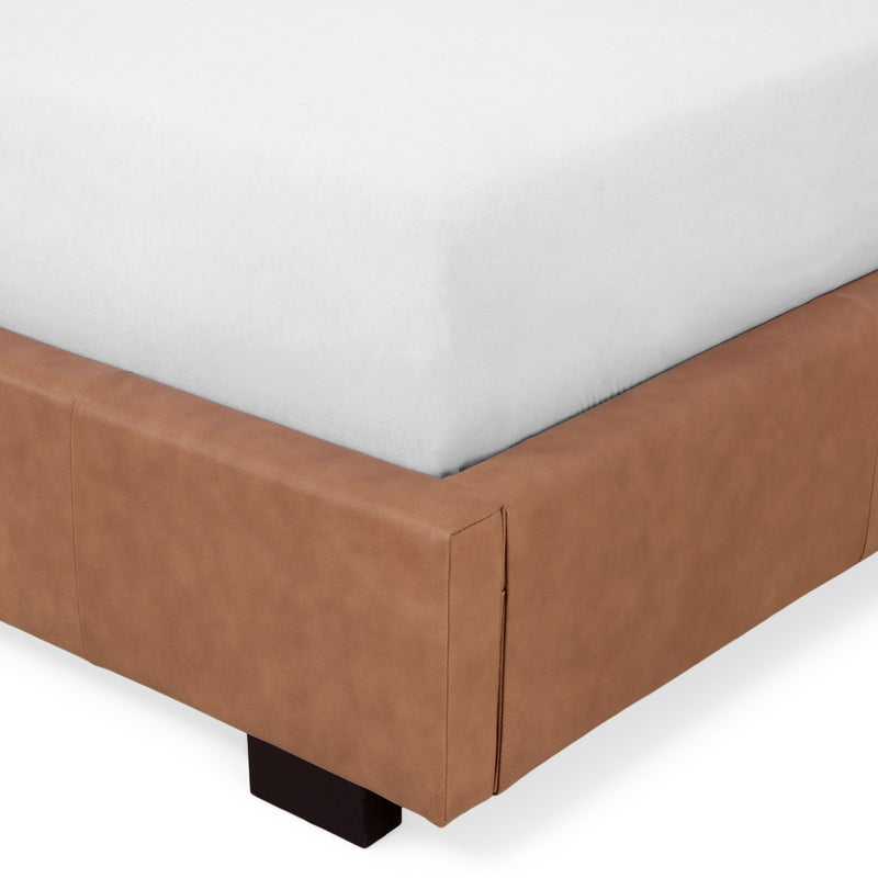 BRUGES Pat tapițat, 140x200cm, somieră rabatabilă