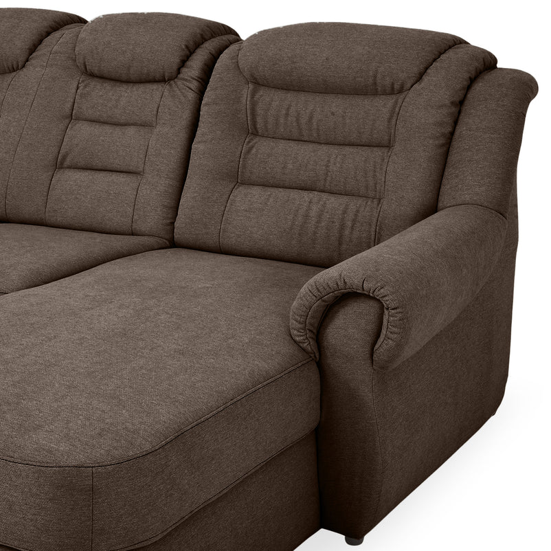 VELTEN Colțar extensibil, șezlong stânga/dreapta, stofă