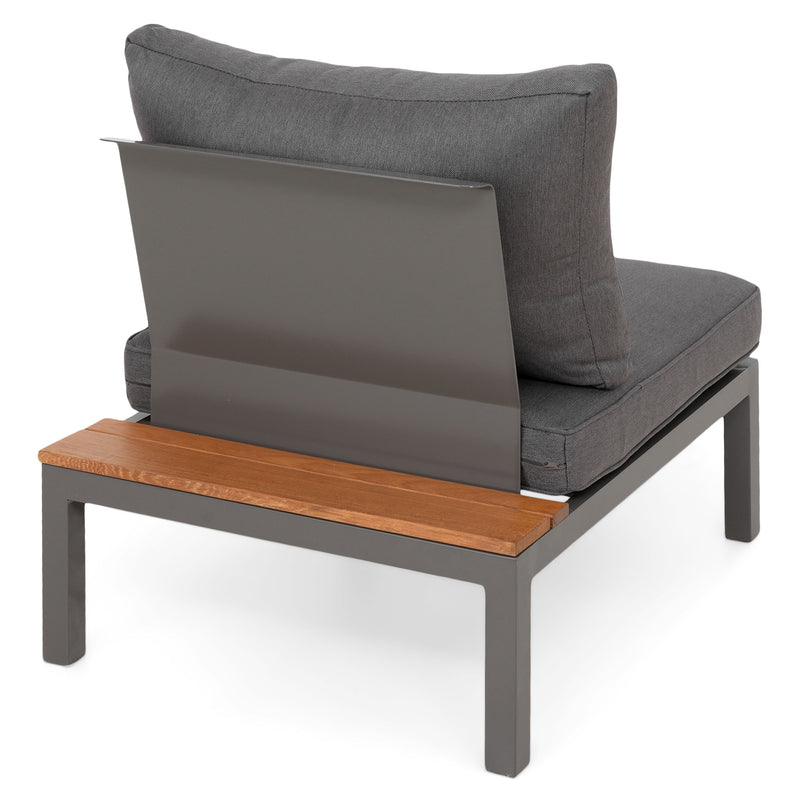 MARLI Set mobilier terasă/grădină, colțar 5 piese