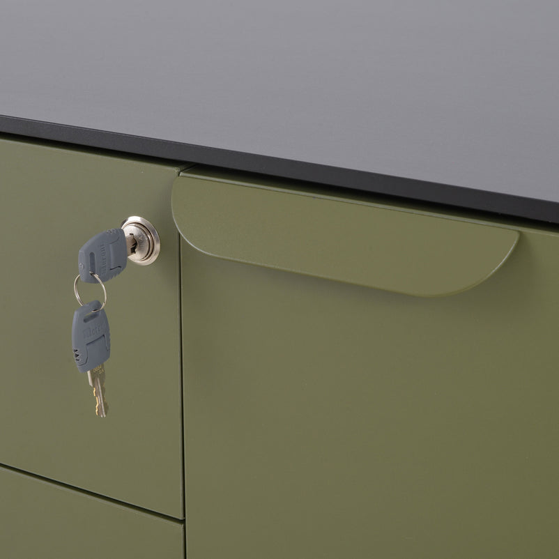 FIL ROUGE Casetieră, 3 sertare, 1 ușă