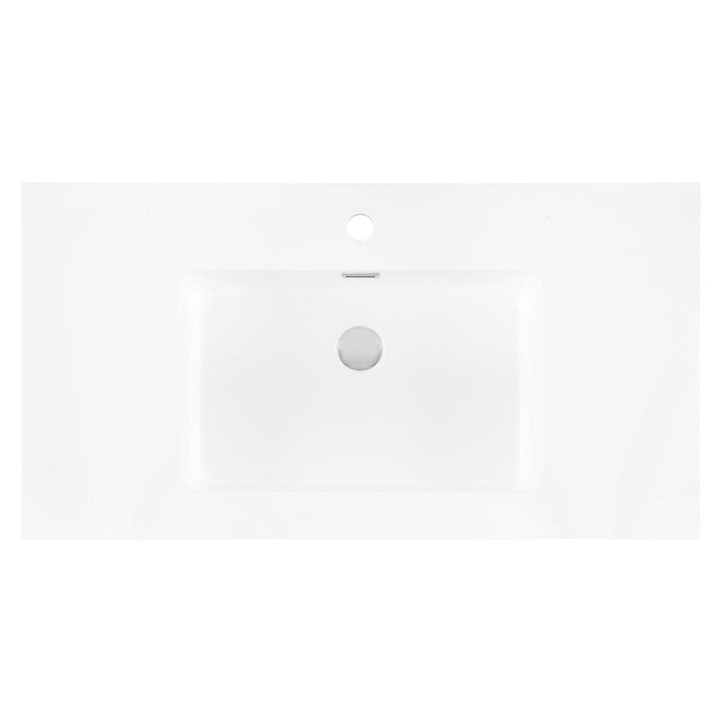 EXPECT Set mască lavoar și lavoar compozit