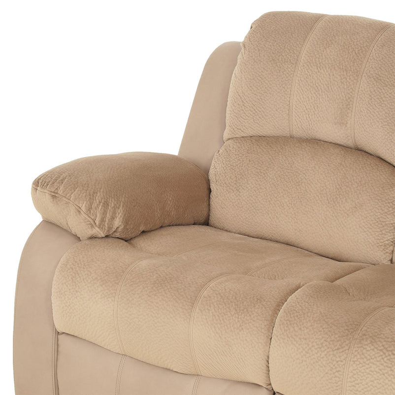 PASADENA Canapea 2 locuri, 2 reclinere manuale, stofă