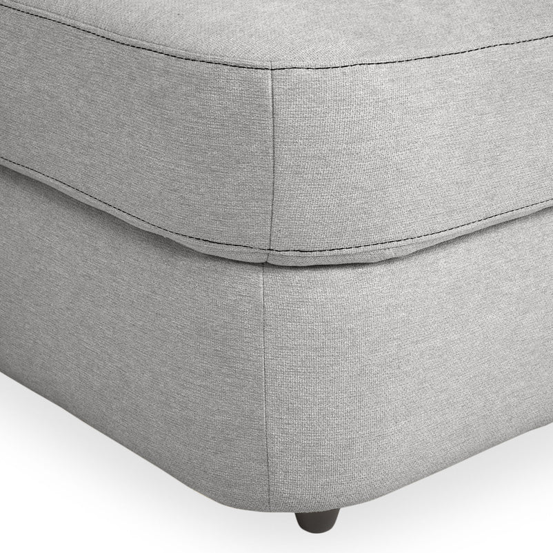 VELTEN Colțar extensibil, șezlong stânga/dreapta, stofă