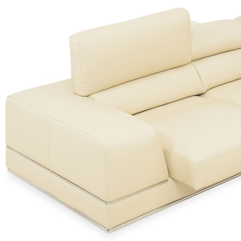 MILANO Ansamblu colțar cu șezlong stânga/dreapta, piele