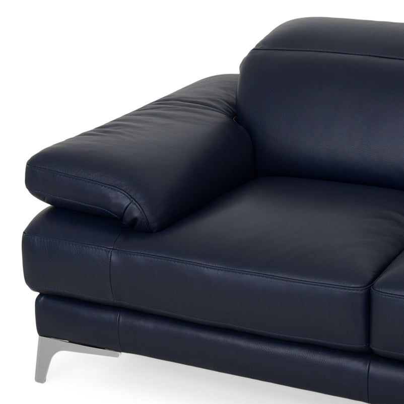 NATUZZI EDITIONS BLISS Colțar șezlong stânga/dreapta, mecanism brațe și tetiere, piele