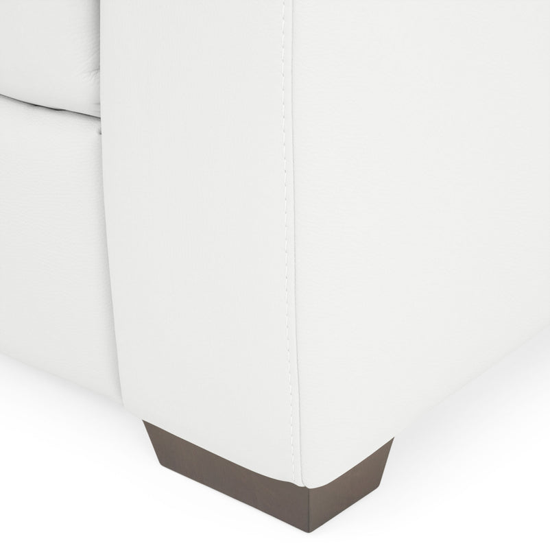 TORRENS Colțar cu șezlong stânga/dreapta și mecanisme electrice, piele