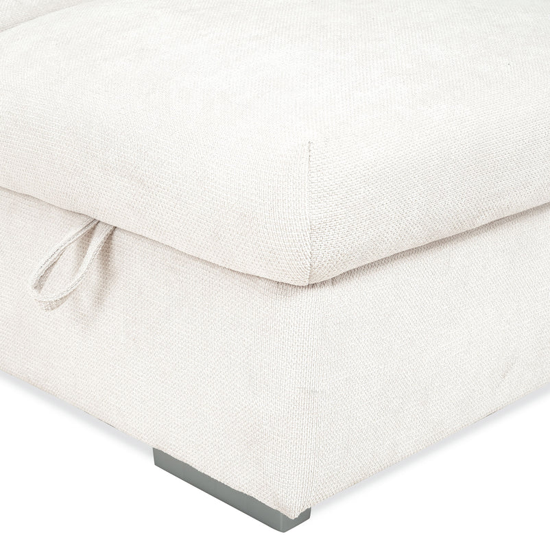 DUNE Colțar extensibil, cu șezlong stânga/dreapta, ladă depozitare, mecanism tetiere, stofă