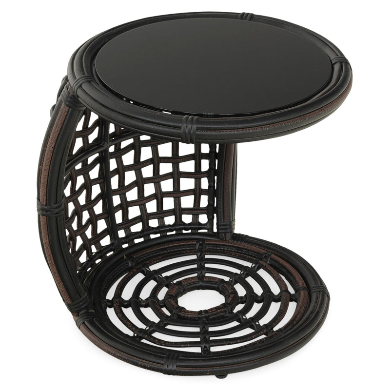 DINASTY Set mobilier terasă/grădină, 2 șezlonguri și măsuță