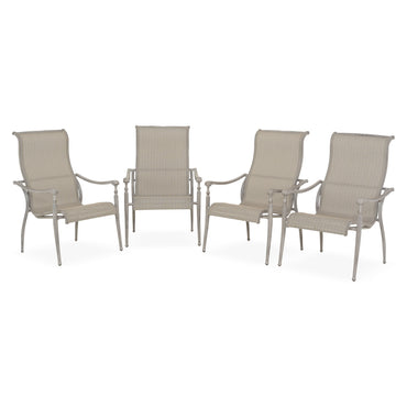 SYDNEY Set mobilier terasă/grădină, set 4 scaune