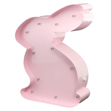 BUNNY Decor luminos din metal pentru copii