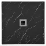 negru/gri / L.80 x l.80 x H.3.5