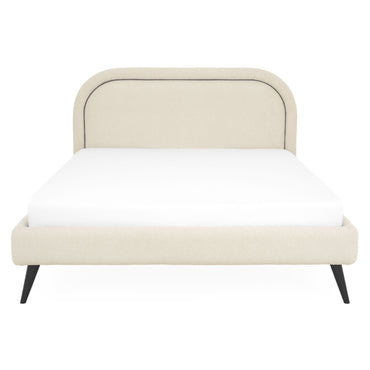 AUDREY Pat tapițat, 160x200cm, somieră inclusă