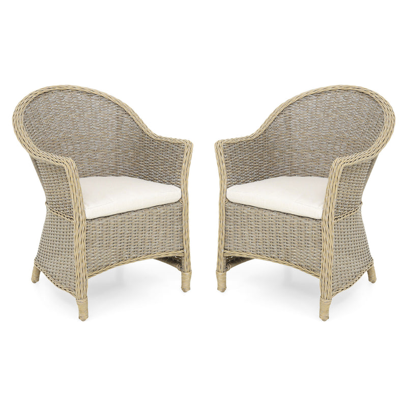 SAFFIRE Set mobilier terasă/grădină, 2 fotolii