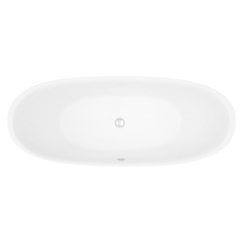 CLAIR Cadă baie, 175x78 cm, acril